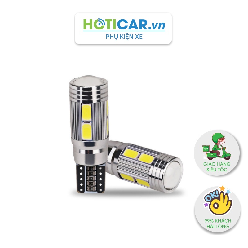 ไฟ Led ใช้สําหรับไฟเลี้ยว เอมิ อ่านหนังสือ เพดาน ท้ายรถ นาฬิกาแดชบอร์ด T10 HOTICAR T105630-10