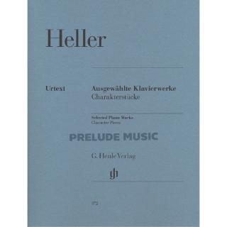 (โค้ดINCSM2Lลด70฿) Heller Selected Piano Works (Character Pieces) HN372