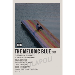 โปสเตอร์อัลบั้ม The Melodic Blue สําหรับเด็ก