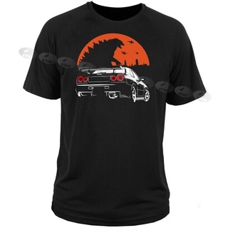 พร้อมส่ง ขายดี Gt R Gtr Nissan Nismo R Drift Skyline Godzilla เสื้อยืดผ้าฝ้าย 100% พิมพ์ลาย Gildan สีดํา ของขวัญวันเกิด