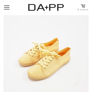 รองเท้า da+pp ผ้าใบ sneaker รุ่น MO-VE