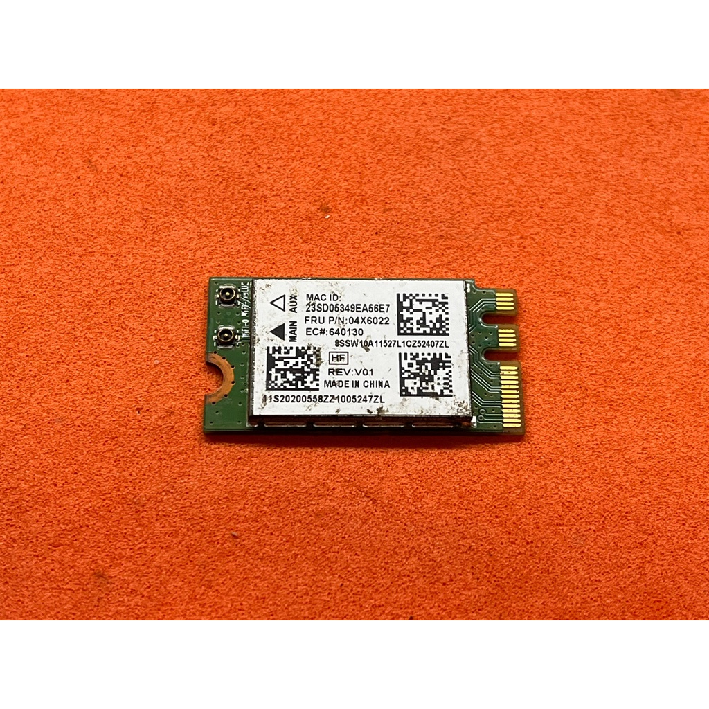 การ์ดไวเลส Lenovo Ideapad G50-45 G50-70 G50-80 Z50-70 WiFi Wireless Card 04X6022 QCNFA335 (มือสอง)