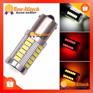 [1pc] หลอดไฟตัดหมอกรถยนต์ 1156 / 1157 LED 33smd 1156 BA15S 1157 BAY15D PY21W 7507 LED Bulbs For Cars Turn Signal Lights