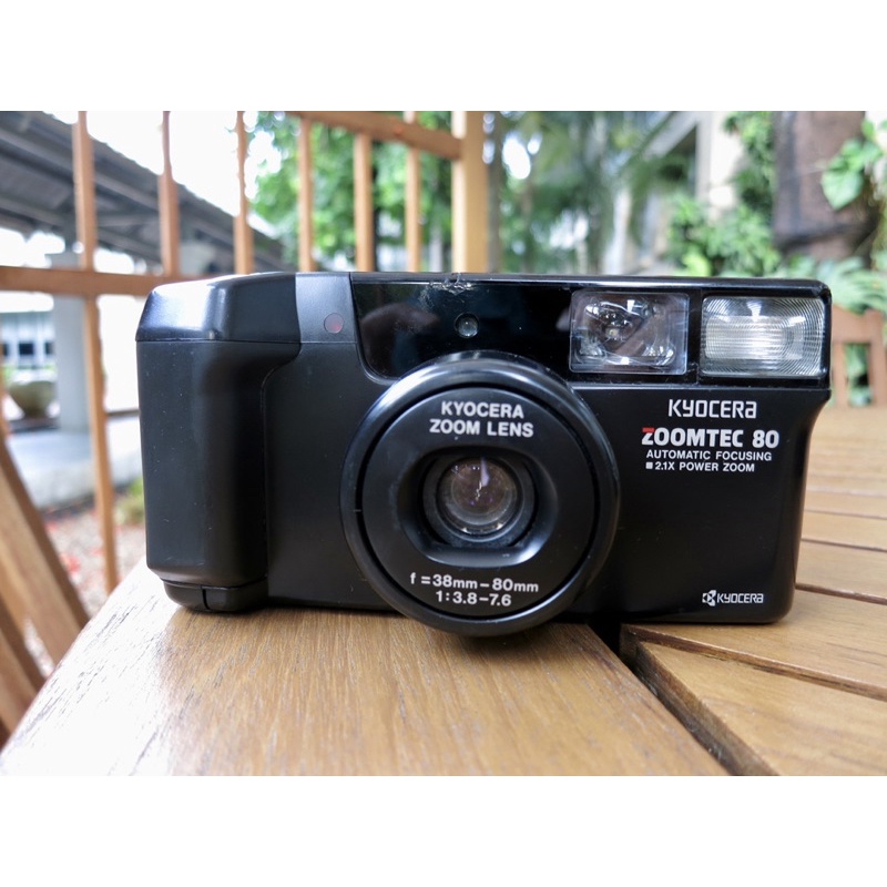 กล้องฟิล์ม Kyocera Zoomtec 80 ใช้งานได้
