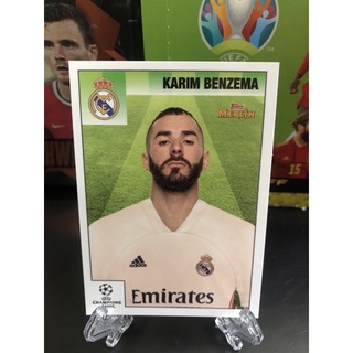 2021 Topps Merlin Heritage 95 UEFA Champions League Soccer Real Madrid