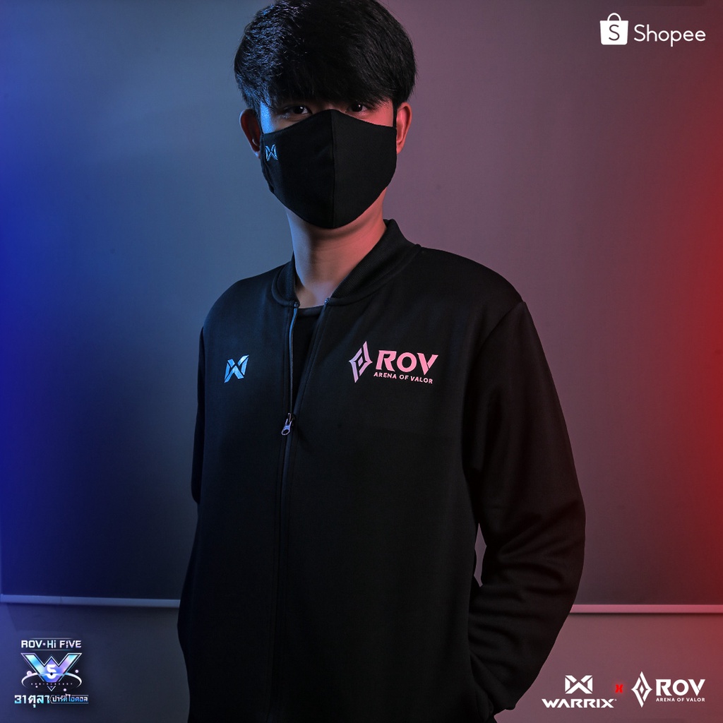 Shopee Thailand - Last lot with WARRIX Jacket x RoV 5th Anniversary Flex Jacket Celebrating the 5th Anniversary of ROV (WA-214JKAROV1)