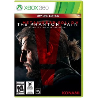 มี2แผ่น Metal Gear vplantomแผ่นเกมส์ xbox360 สำหรับเครื่องแปลง rgh