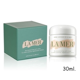 La Mer The Moisturizing Soft Cream 30ml. **ป้ายคิง