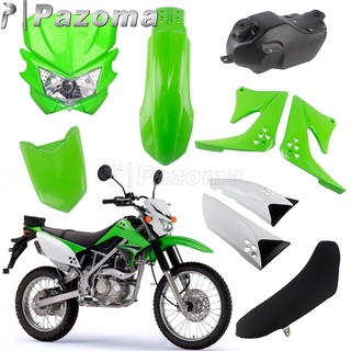 PA Enduro Motocross พลาสติกชุด Fairing สำหรับ Kawasaki KLX150 150S 2009-2012ไฟหน้า /F/