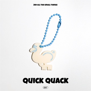 Quick Quack พวงกุญแจรูปเป็ด | Peanut Better Studio