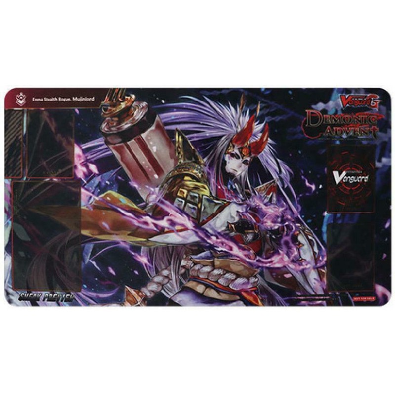 Cardfight Vanguard Playmat - Demonic Advert Emma Stealth Rougue, Mujinlord