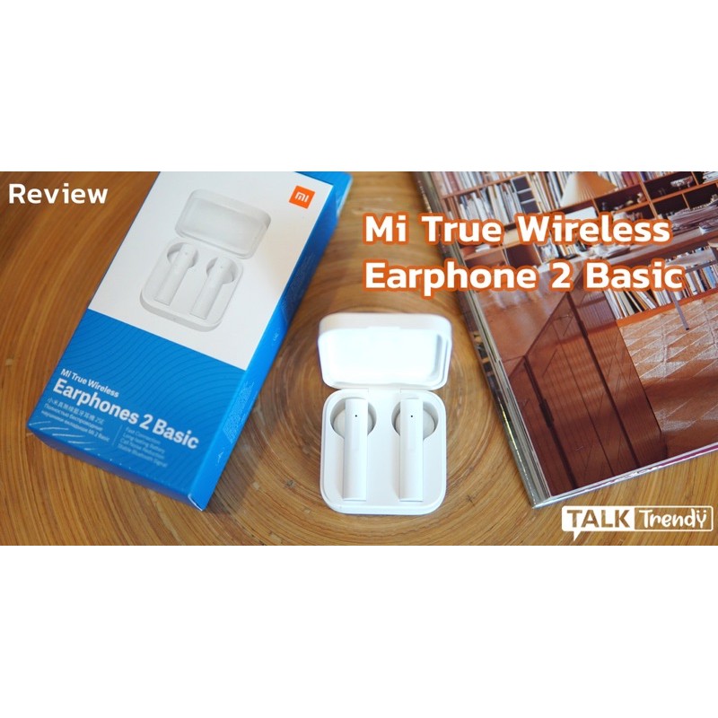 Mi true  Wireless Earphone 2 Basic หูฟังไร้สาย ไมค์คู่ แบตฯ อึด