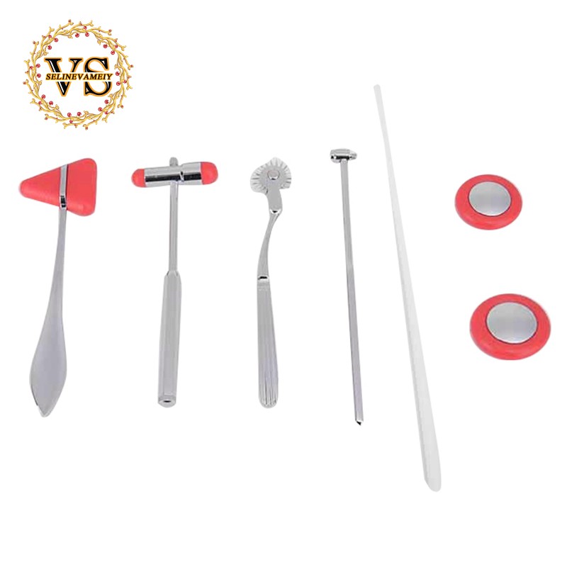5 in 1 Neurological Hammer Set Diagnostic Reflex Hammer Kit Percussion