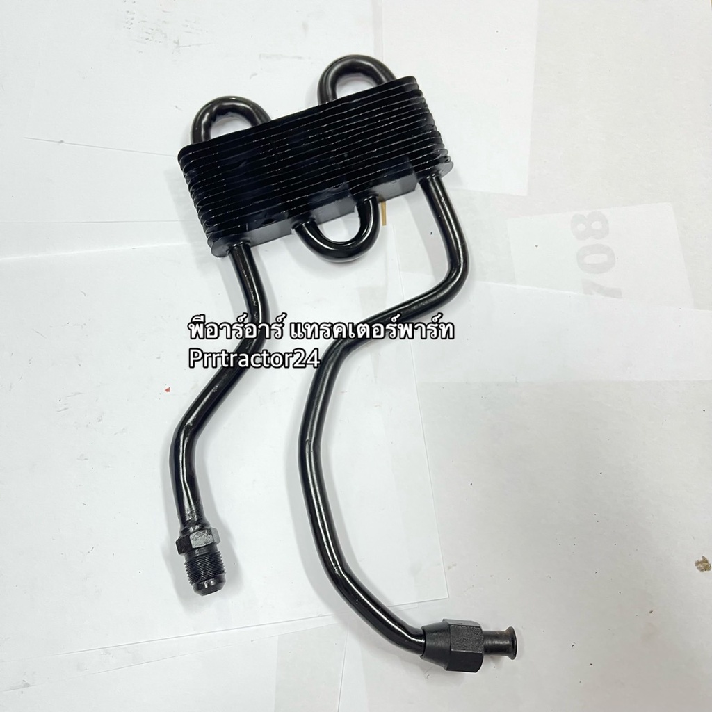 เกรดแท้ 💯 ออยคูลเลอร์ รถไถ ฟอร์ด รุ่น 6610-7610-7810-TS90  Ford / New Holland ออยปั้มพวงมาลัย ออยพวง