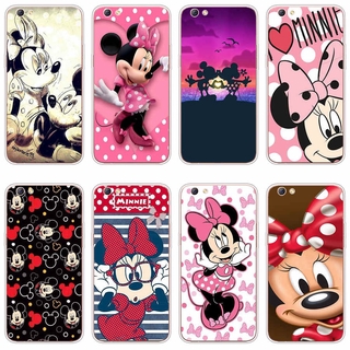 OPPO realme c1 c2 2 pro A53 2015 2020 r9s Case TPU Soft Silicon Protecitve Shell Phone casing Cover Mickey Minnie Mouse