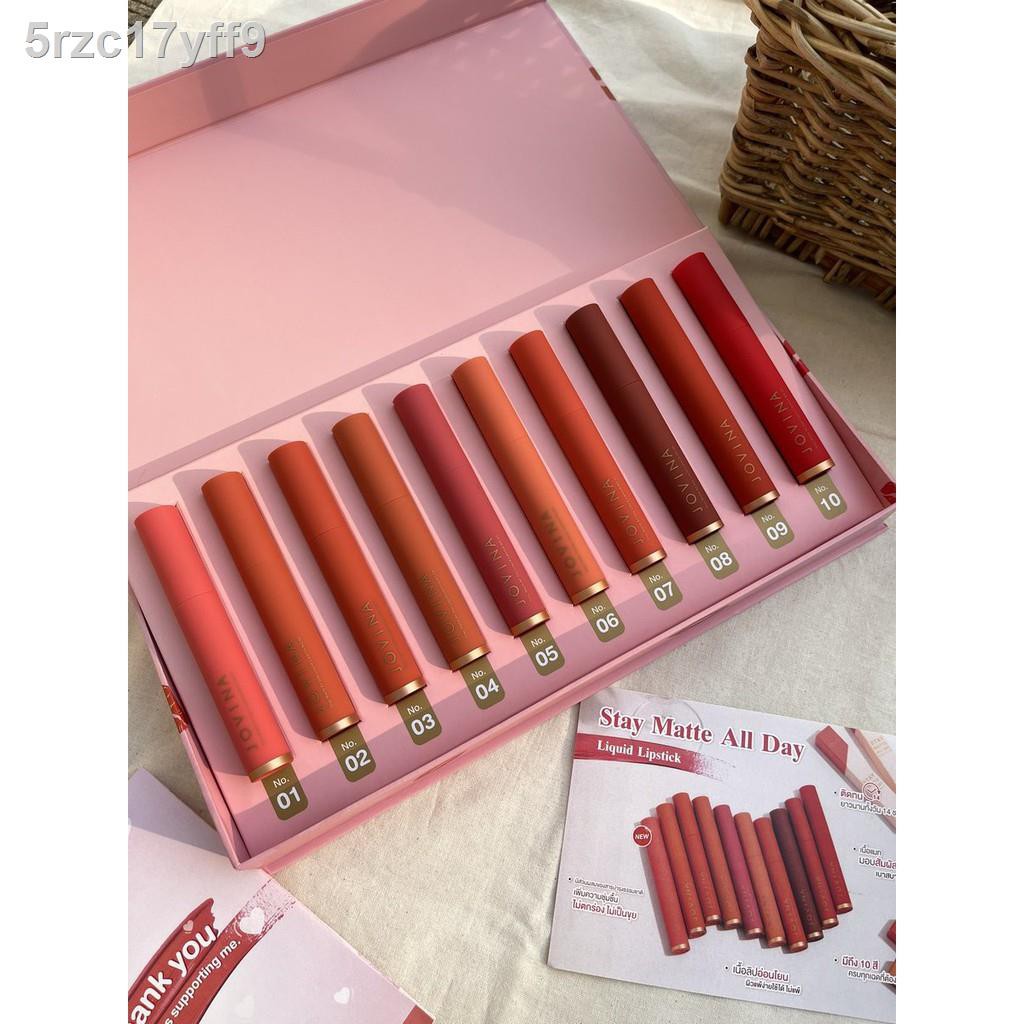 ¤◊CastleC Jovina Stay Matte All Day Liquid Lipstick ลิปจิ้มจุ่มเนื้อแมท