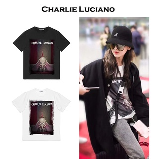 เสื้อยืดแขนสั้น พิมพ์ลาย Charlie Luciano Dumbo สําหรับผู้ชาย และผู้หญิง