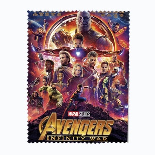 สั่งทำ ผ้าเช็ดแว่นตา ผ้าเช็ดแว่น ผ้าเช็ดเลนส์ ผ้าเช็ดจอ ภาพยนตร์ หนัง avenger infinity war อเวนเจอร์ส อินฟินิตีวอร์