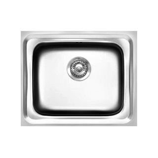 ซิงค์ฝัง 1 หลุม ADVANCED AVP 055MB/C สีเงินBUILT-IN SINK ADVANCED AVP 055MB/C 1B SILVER