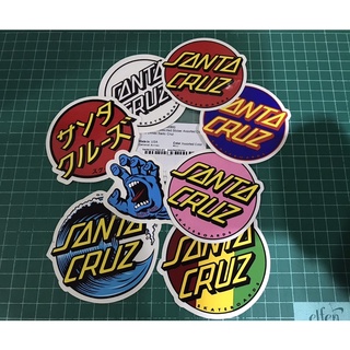 สติ๊กเกอร์ Sticker Santa cruz แท้ made in usa