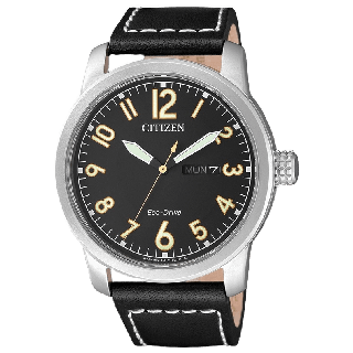 CITIZEN Eco-Drive BM8471-01E Leather Men