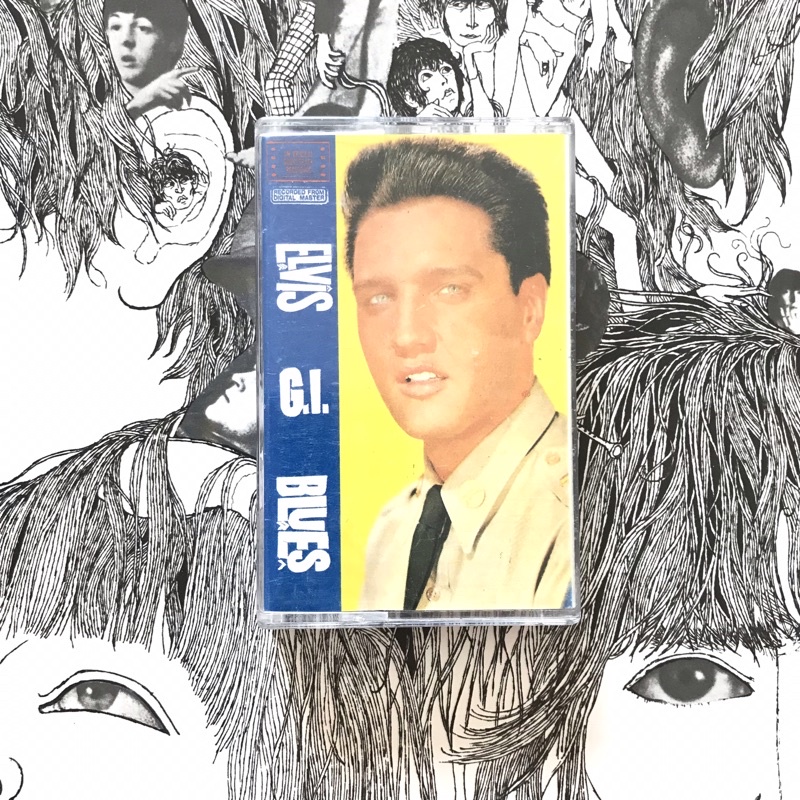 Tape Cassette เทปเพลง Elvis Presley ‎– G. I. Blues (1960) Soundtrack, Rock & Roll, Ballad