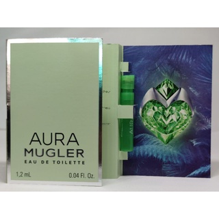 Vial 💢 Thierry Mugler 🌈 Aura Mugler EDT 1.2ml น้ำหอมชนิดพกพา น้ำหอมไวออลแท้💯