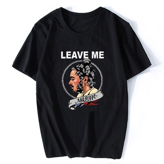 ใหม่ เสื้อยืดแขนสั้น พิมพ์ลาย Maloe Leave Me แฟชั่นฤดูร้อน สําหรับผู้ชายSize S-5XL