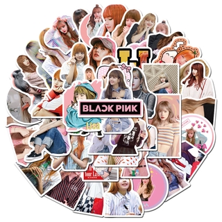 ✨พร้อมส่ง✨50 แผ่น มหาเวทย์ผนึกมาร ลลิษา มโนบาล ลิซ่า BlackPink LISA พีวีซี กันน้ำ สติ๊กเกอร์ sticker แจ็คสัน หวัง