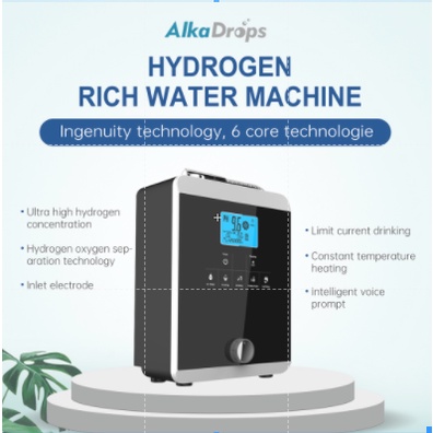 Alkadrops 11Plates เครื่องทําน้ําไอออนอัลคาไลน์ PH2.8~11