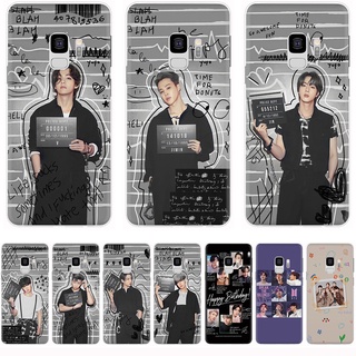 เคสโทรศัพท์มือถือ ซิลิโคนใส กันกระแทก ลายทีม Bts สําหรับ Samsung S8 S8Plus S9 S9Plus