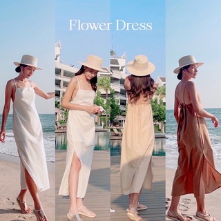 ชุดเดรสสายเดี่ยว FLOWER DRESS- 59P20