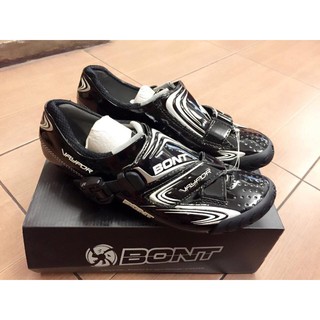 (ลดล้างสต๊อก) รองเท้า จักรยานเสือหมอบ BONT รุ่น Vaypor สีดำล้วน size 40.5