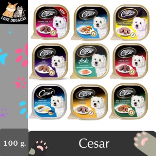 CESAR Dog Food  อาหารสุนัขแบบเปียก 100 กรัม