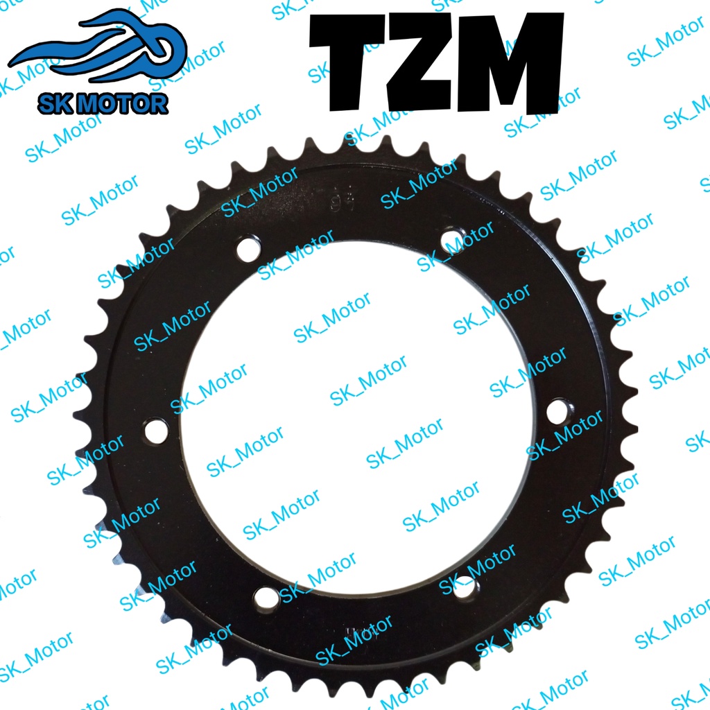 (428) 42T~49T Yamaha TZM 150 สเตอร์หลัง Spoket Belakang