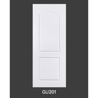 ประตู UPVC ภายนอก 2 ฟักโค้ง GREEN PLASTWOOD GZ-GU201 90X200CM ขาว (ไม่เจาะ)