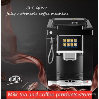 Calent CLT-Q007 หน้าจอสัมผัสสมาร์ทปุ่มเดียวเครื่องชงกาแฟแฟนซีบ้านอัตโนมัติอิตาลีเครื่องบดขนาดเล็ก。