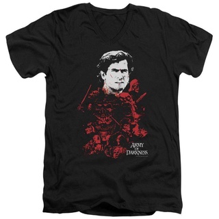 คอตต้อนคอกลมเสื้อยืดลําลอง คอกลม พิมพ์ลาย Army Of Darkness Pile Of Baddies เข้ากับทุกการแต่งกาย สําหรับผู้ชาย 151454S-5X