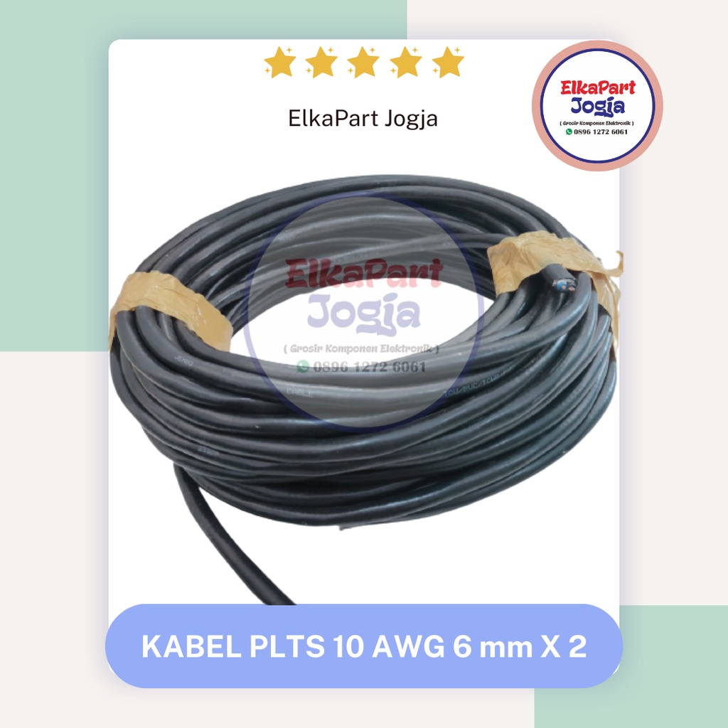 สายแผงพลังงานแสงอาทิตย์ 10 AWG 6 มม.2x6 มม.PLTS สายพลังงานแสงอาทิตย์ 10awg 6 มม.RETAIL