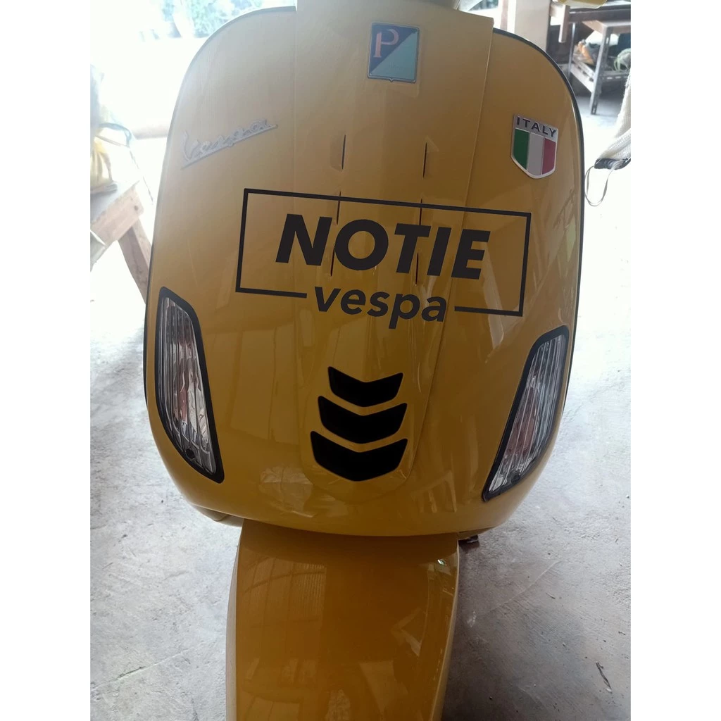 สติ๊กเกอร์ขอบไฟเลี้ยวหน้าหลัง Vespa ทุกรุ่น thumbnail 10