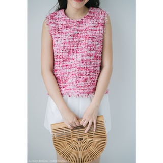 Pinkrose "Tweed Top"