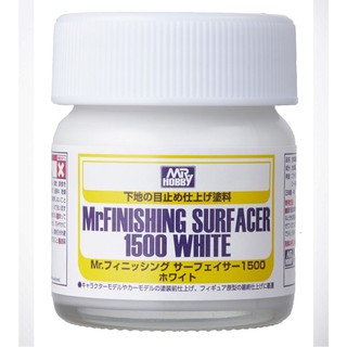 SF291 Mr.Finishing Surfacer 1500 White Bottle Type 40ml.