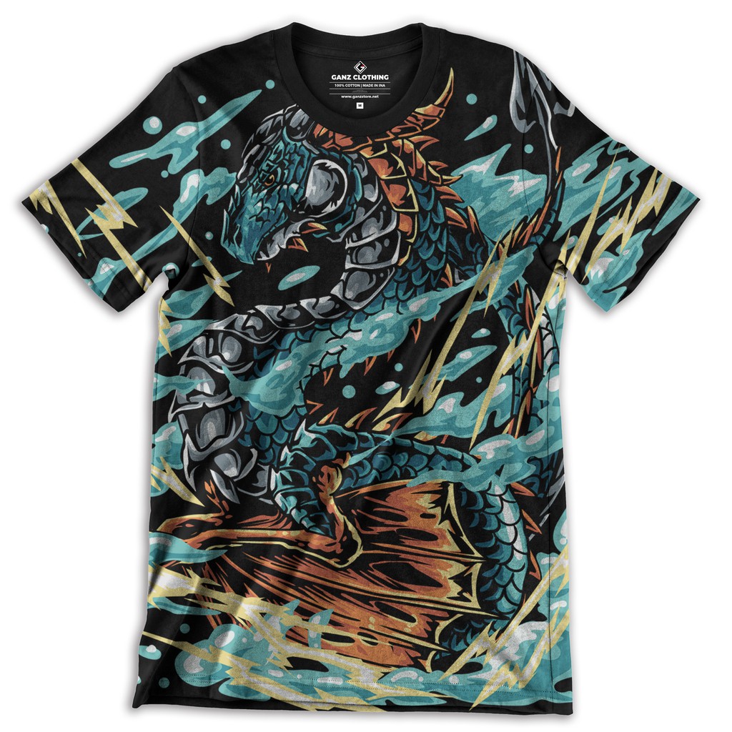 เสื้อพิมพ์ลาย - มังกรน้ําแข็ง FP001