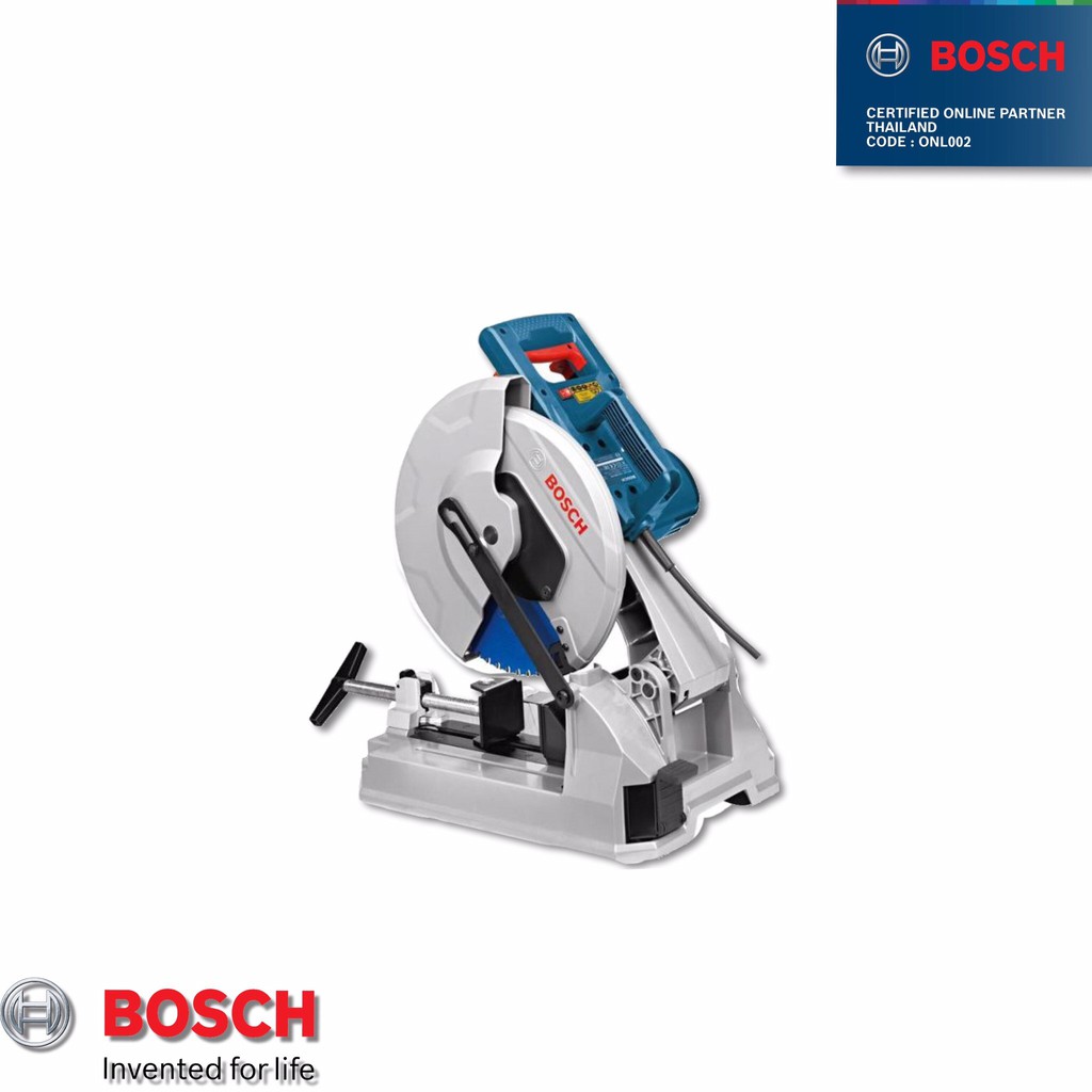 BOSCH GCD 12 JL แท่นตัดเหล็ก ไร้สะเก็ดไฟ 12นิ้ว 2000 วัตต์ แท่นตัดองเหล็ก