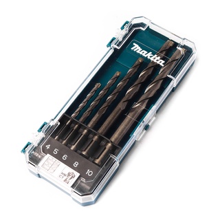 MAKITA ชุดดอกสว่าน 5-6 ชิ้น เจาะไม้, เจาะเหล็ก รุ่น D-72861,D-72833, D-72877,D-03894,D-72855