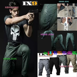 กางเกงIX9 Tactical Cargo กางเกงยุทธวิธีมีกระเป๋า กางเกงทหาร กางเกงสนาม ผ้าทอตาราง กางเกงคาร์โก้ กางเกงลำลอง ไซส์ S-5XL