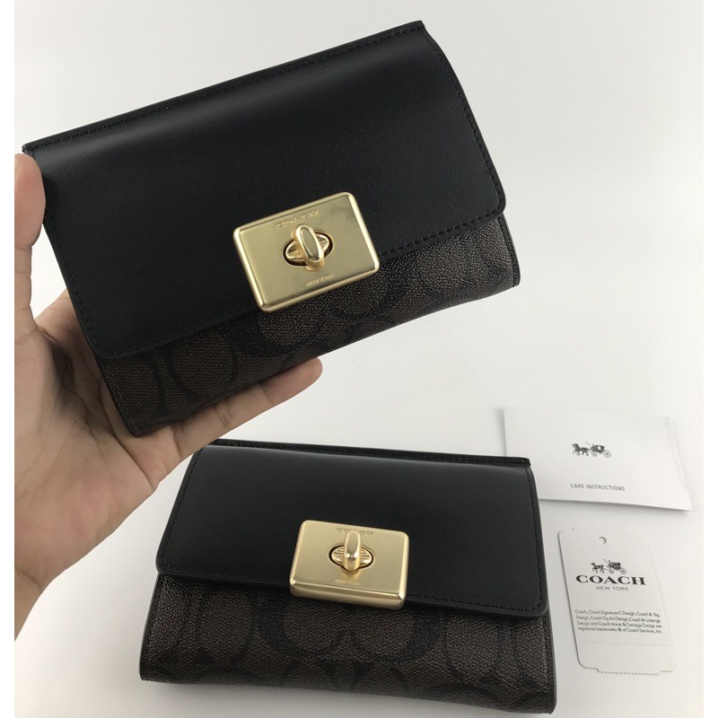 76789 กระเป๋าสตางค์ ใบสั้น หนังวัว พร้อมช่องใส่เหรียญ