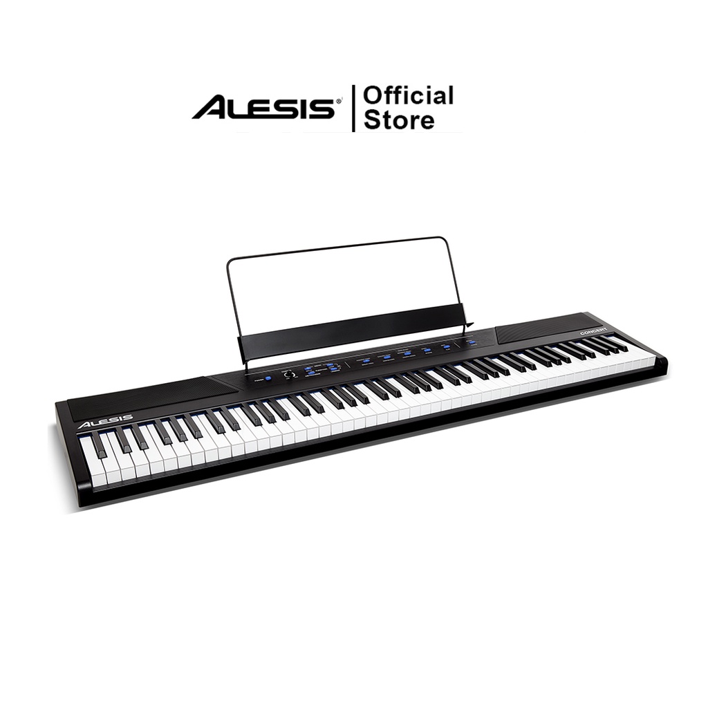 Alesis CORNCERT 88-Key Digital Piano with Full-Sized Keys (ProPlugin)
