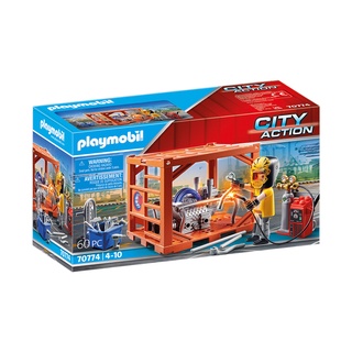 Playmobil 70774 Cargo Container Manufacturer คาร์โก้ ผู้ผลิตตู้คอนเทนเนอร์