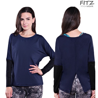 Fitz - Rivera Long Tee (Free Size) - Navy